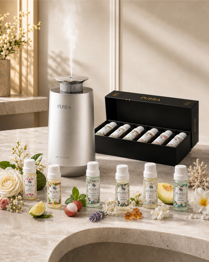 Recharges olfactives PURRA de 10 ml pour un parfum d'intérieur longue durée