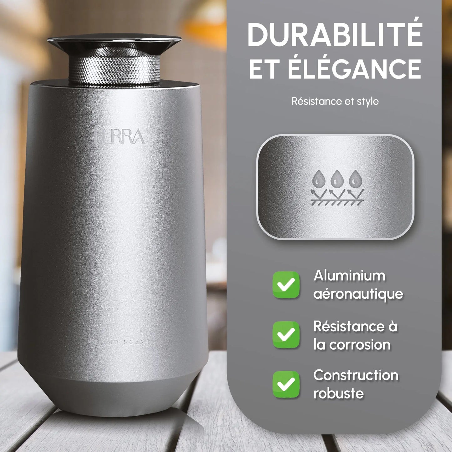 Purra C30 + 1  recharge offerte - Purra | Diffuseurs et Huiles Essentielles d'Exception